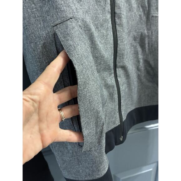 The North Face Men's Kilowatt Performance Jacket Dark Grey Heather/Black Medium - Picture 5 of 9